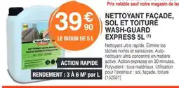 Chretien Matériaux Nettoyant façade, sol et toiture wash-guard express offre