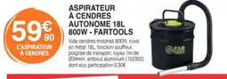 Chretien Matériaux Aspirateur à cendres autonome offre