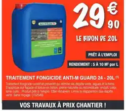 Chretien Matériaux Traitement fongicide anti-m guard 24 offre