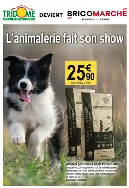 Tridôme PREMCHASSE Aliments pour chiens adulte offre
