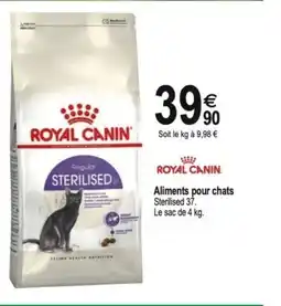 Tridôme ROYAL CANIN Aliments pour chats offre
