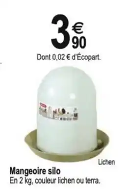 Tridôme Mangeoire silo offre