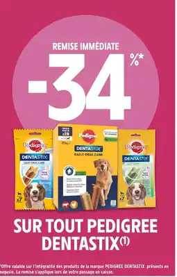 Intermarché Hyper DENTASTIX Sur tout pedigree offre