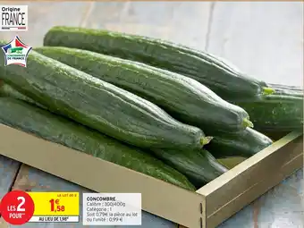 Intermarché Hyper Concombre offre