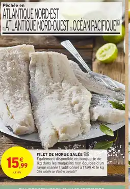 Intermarché Hyper Filet de morue salée offre