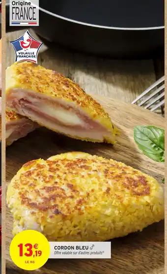 Intermarché Hyper Cordon bleu offre