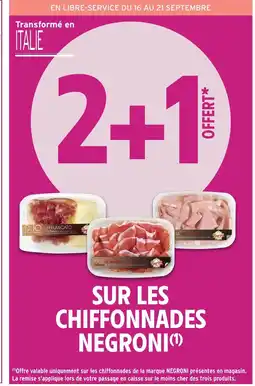 Intermarché Hyper NEGRONI Sur les chiffonnades offre