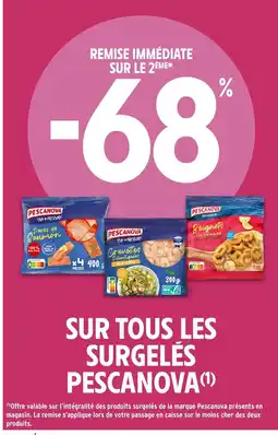 Intermarché Hyper PESCANOVA Sur tous les surgelés offre