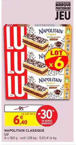Intermarché Hyper LU Napolitain classique offre