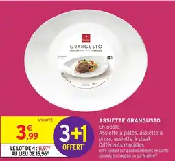 Intermarché Hyper Assiette grangusto offre