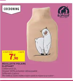 Intermarché Hyper Bouillotte polaire offre