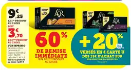 U Express L'OR Espresso offre