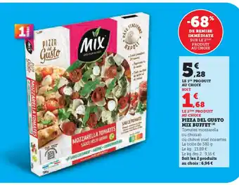 U Express MIX BUFFET Pizza del gusto offre