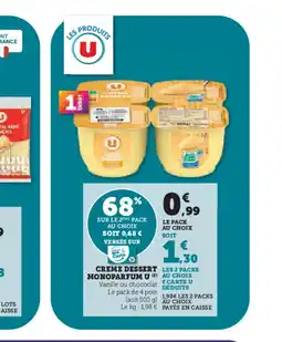 U Express Creme dessert monoparfum u offre