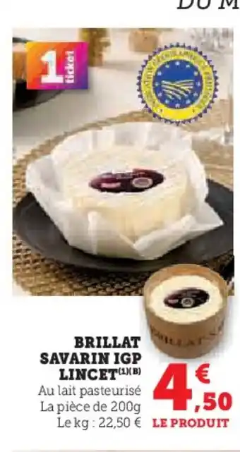 U Express Brillat savarin igp offre