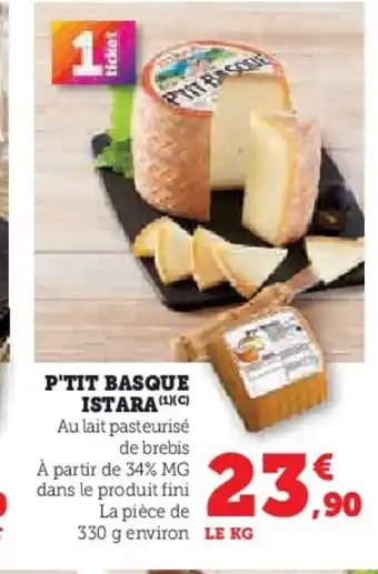 U Express P'tit basque istara offre