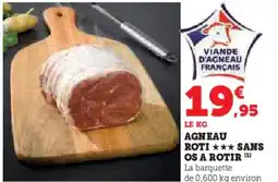 U Express Agneau roti sans os a rotir offre