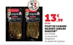 U Express Filet de canard mariné canard passion offre