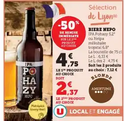 U Express NEPO Biere offre