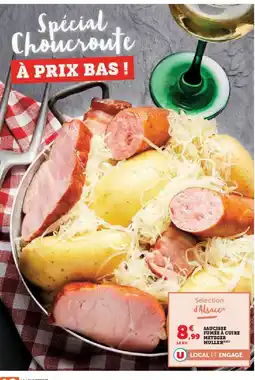 U Express Saucisse fumée à cuire offre