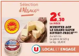 U Express Munster aop le grand sapin siffert-frech offre