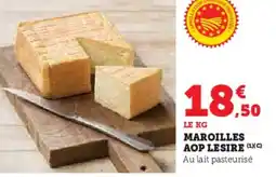 U Express Maroilles aop lesire offre