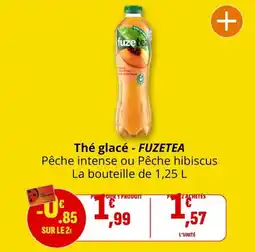 Coccimarket FUZETEA Thé glacé offre