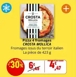 Coccimarket CROSTA MOLLICA Pizza 4 fromages offre
