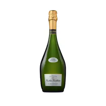 E.Leclerc Champagne Nicolas Feuillatte Cuvée Spéciale - Brut Blanc de Blancs - 75 cl - étiquette abîmée offre