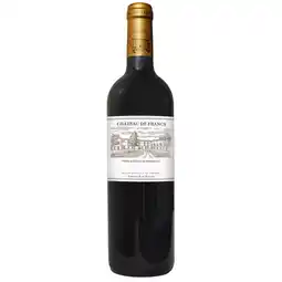 E.Leclerc Château de Francs, 2020 - Francs Côtes de Bordeaux AOP - Rouge - 75 cl - étiquette abîmée offre