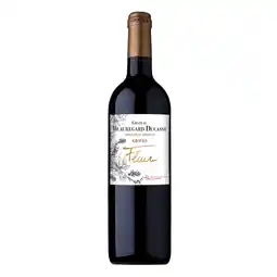 E.Leclerc Château Beauregard Ducasse Fleur, 2023 - Graves AOP - Rouge - 75 cl - étiquette abîmée offre