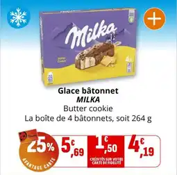 Coccimarket MILKA Glace bâtonnet offre