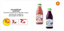 Coccimarket INNOCENT Jus multifruits offre