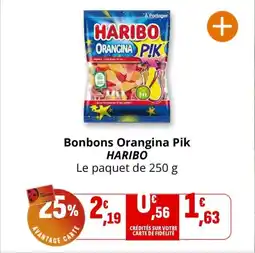 Coccimarket HARIBO Bonbons Orangina Pik offre