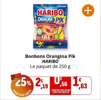Coccimarket HARIBO Bonbons Orangina Pik offre