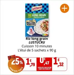 Coccimarket LUSTUCRU Riz long grain offre