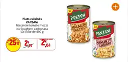 Coccimarket PANZANI Plats cuisinés offre