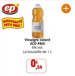 Coccimarket ECO PRIX Vinaigre coloré offre