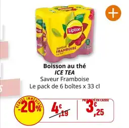 Coccimarket ICE TEA Boisson au thé offre