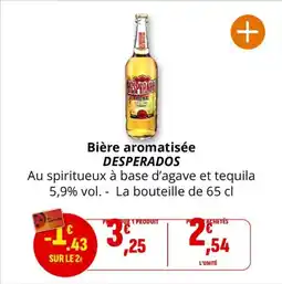 Coccimarket DESPERADOS Bière aromatisée offre