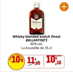Coccimarket BALLANTINE'S Whisky blended scotch finest offre
