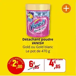 Coccimarket VANISH Détachant poudre offre