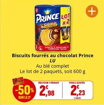 Coccinelle Express LU Biscuits fourrés au chocolat Prince offre