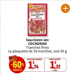 Coccinelle Express COCHONOU Saucisson sec offre