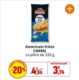 Coccinelle Express CHARAL Americain frites offre
