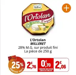 Coccinelle Express MILLERET L'Ortolan offre