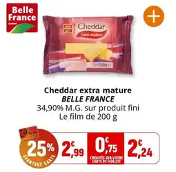 Coccinelle Express BELLE FRANCE Cheddar extra mature offre
