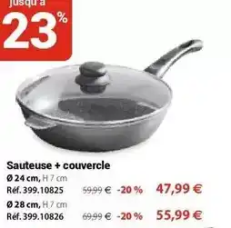 Mathon Sauteuse + couvercle offre