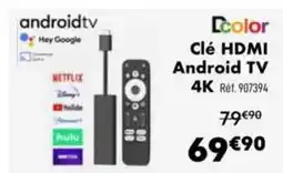 Narbonne accessoires Google - clé android tv 4k offre