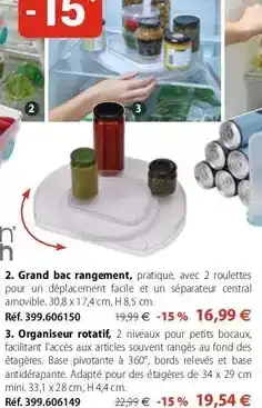 Mathon Facile - grand bac rangement offre